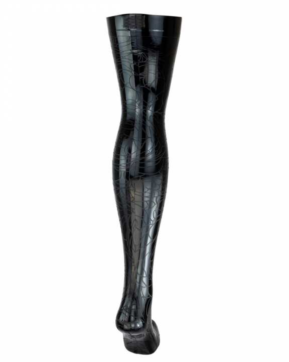 Stockings BLOSSOM easy-to-dress Latex Laser Edition